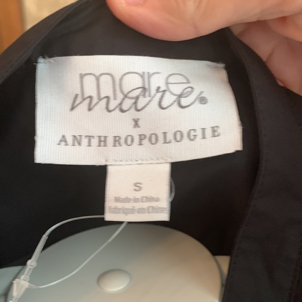 Mare mare collab‎ with Anthropologie Henriette lace up tunic. NWOT . Retail 120 - Picture 3 of 6